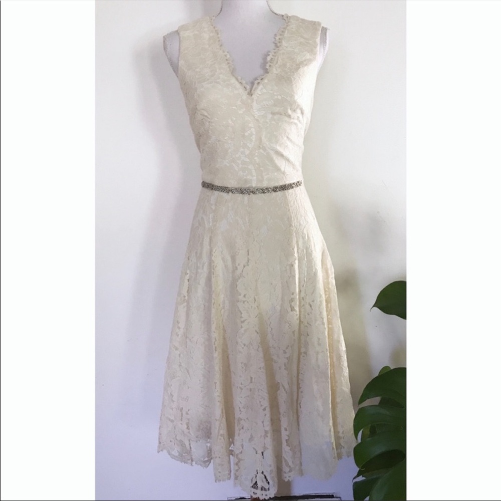 Vera wang lace cocktail dress
